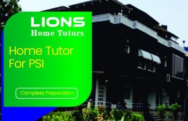 Home Tutor for Preparatory School Islamabad